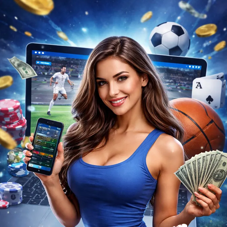 Person enjoying Nustar online casino games on a mobile phone