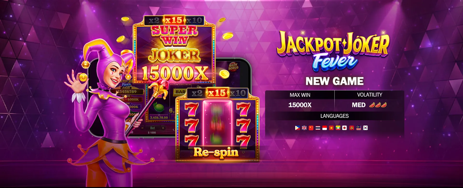 Diverse selection of Nustar live casino games